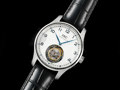 [홍콩명품시계.IWC] 아이더블유씨 포르투기스 투어빌론 화이트/블루 다이얼