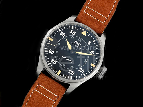 [홍콩명품시계.IWC] 아이더블유씨 빅 파일럿 43mm Spitfire IW329701 블랙 다이얼