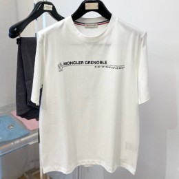 [홍콩명품.MONCLER] 몽클레어 25SS 로고 프린트 반팔 티셔츠 (2컬러), BM22528, G5, 레플리카의류,미러급사이트