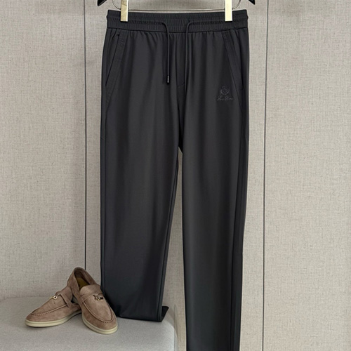[홍콩명품.Loro Piana] 로로피아나 25SS 로고 자수 조거 팬츠 바지 (2컬러), BM22532, G5, 레플리카의류,미러급사이트