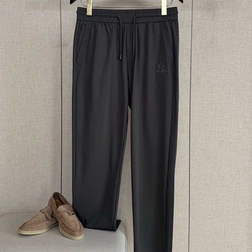 [홍콩명품.Loro Piana] 로로피아나 25SS 로고 자수 조거 팬츠 바지 (2컬러), BM22532, G5, 레플리카의류,미러급사이트