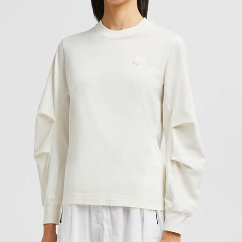 [홍콩명품.MONCLER] 몽클레어 25SS 로고 여성 긴팔 티셔츠 (2컬러), BM22605, JL, 레플리카의류,미러급사이트