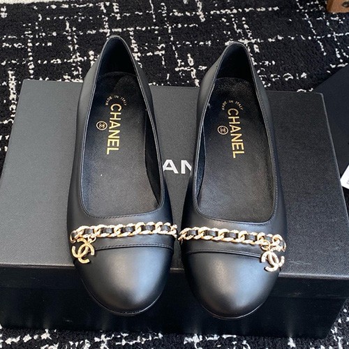 [홍콩명품.CHANEL] 샤넬 25SS 로고 여성 레더 가죽 단화 구두 (블랙), SE5566, GHS, 명품스니커즈,운동화,구두,로퍼,하이탑,신발