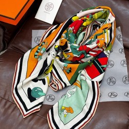 [홍콩명품.Hermes] 에르메스 25SS 로고 패턴 140-140 실크 캐시미어 스카프 머플러, ET3144, 홍콩명품의류,구매대행,온라인명품