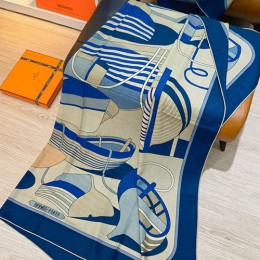 [홍콩명품.Hermes] 에르메스 25SS 로고 패턴 140-140 실크 캐시미어 스카프 머플러 (2컬러), ET3146, 홍콩명품의류,구매대행,온라인명품