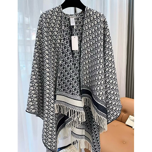 [홍콩명품,Christian Dior] 디올 25SS 로고 오블리크 140-140 캐시미어 울 스카프 머플러 (네이비), ET3160, 홍콩명품의류,구매대행,온라인명품