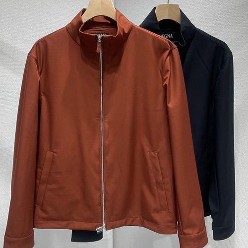 [홍콩명품.ZEGNA] 제냐 25SS 로고 터틀넥 집업 자켓 (2컬러), BM22719, JL, 레플리카의류,미러급사이트