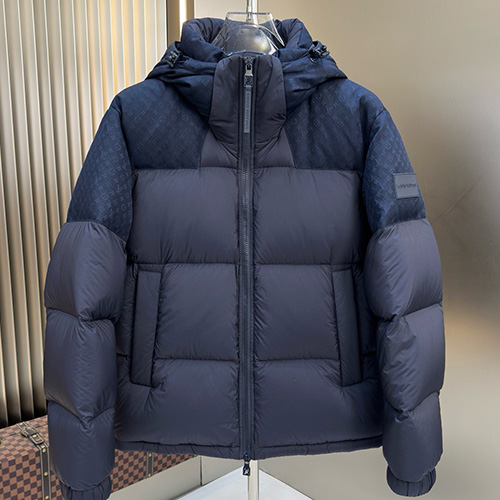 [홍콩명품.LOUIS VUITTON] 루이비통 25SS 로고 모노그램 후드 다운 패딩 자켓 (2컬러), BM22754, HH, 레플리카의류,미러급사이트