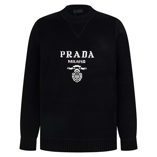 [홍콩명품,PRADA] 프라다 25SS 로고 니트 스웨터 (2컬러), BM22761, S1F, 레플리카의류,미러급사이트