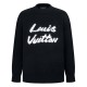[홍콩명품.LOUIS VUITTON] 루이비통 25SS 로고 니트 스웨터 (블랙), BM22762, S1F, 레플리카의류,미러급사이트