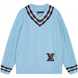 [홍콩명품.LOUIS VUITTON] 루이비통 25SS 로고 V넥 니트 스웨터 (3컬러), BM22764, S1F, 레플리카의류,미러급사이트