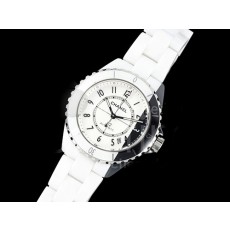 [홍콩명품.CHANEL] 샤넬 J13 38mm 블랙/화이트 세라믹 베젤 화이트 다이얼