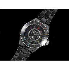 [홍콩명품.CHANEL] 샤넬 J13 38mm 블랙 세라믹 베젤 블랙 다이얼