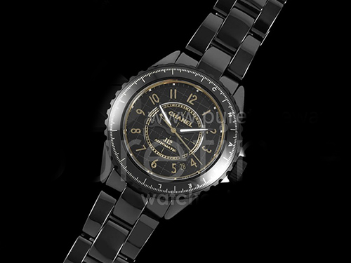 [홍콩명품.CHANEL] 샤넬 J13 38mm 블랙 세라믹 베젤 블랙 다이얼