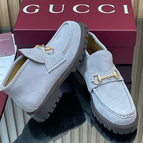 [홍콩명품.Gucci] 구찌 25SS 로고 여성 레더 가죽 1.5cm 굽 워커 (4컬러), SE5714, GHS, 명품스니커즈,운동화,구두,로퍼,하이탑,신발