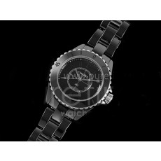 [홍콩명품.CHANEL] 샤넬 J13 33mm 블랙 세라믹 베젤 블랙 마크 블랙 다이얼 쿼츠/밧데리시계