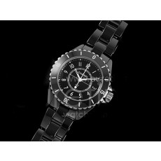 [홍콩명품.CHANEL] 샤넬 J13 33mm 블랙 세라믹 베젤 화이트 마크 블랙 다이얼 쿼츠/밧데리시계