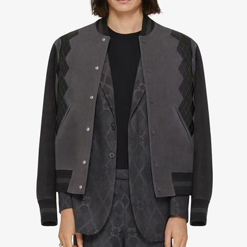 [홍콩명품.GIVENCHY] 지방시 25SS 로고 레더 가죽 봄버 자켓 (브라운), BM22810, TOM, 레플리카의류,미러급사이트