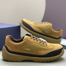[홍콩명품,Christian Dior] 디올 25SS 로고 레더 가죽 스니커즈 운동화 (카라멜), SE5774, PMD, 명품스니커즈,운동화,구두,로퍼,하이탑,신발