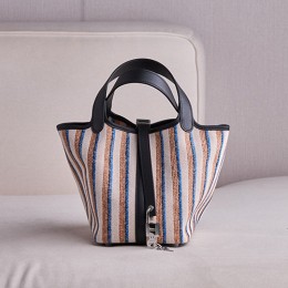 [홍콩명품.Hermes] 에르메스 25SS 로고 Picotin Lock 18 토트백 핸드백 (블랙), BGM5263, BDA, 홍콩명품가방,명품쇼핑몰,크로스백,핸드백,구매대행
