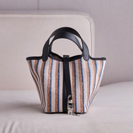 [홍콩명품.Hermes] 에르메스 25SS 로고 Picotin Lock 18 토트백 핸드백 (블랙), BGM5263, BDA, 홍콩명품가방,명품쇼핑몰,크로스백,핸드백,구매대행