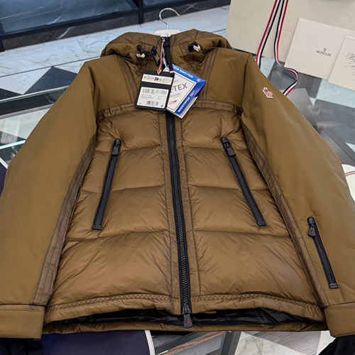[홍콩명품.MONCLER] 몽클레어 25SS 로고 남여 구스다운 후드 패딩 자켓 (2컬러), BM23098, KSM, 레플리카의류,미러급사이트