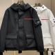 [홍콩명품,PRADA] 프라다 25SS 로고 구스다운 후드 파카 자켓 (2컬러), BM23104, KSM, 레플리카의류,미러급사이트