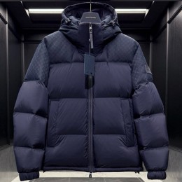 [홍콩명품.LOUIS VUITTON] 루이비통 25SS 로고 모노그램 구스다운 후드 패딩 자켓 (2컬러), BM23106, KSM, 레플리카의류,미러급사이트