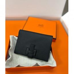 [홍콩명품.Hermes] 에르메스 25SS 로고 Passant 반지갑 (블랙), BGM5304, 명품지갑,홍콩명품,사이트,명품쇼핑몰