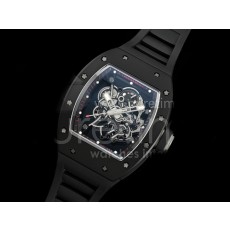 [홍콩명품시계.RICHARD MILLE] 리차드밀레 RM055 블랙 세라믹 스켈레톤 다이얼 블랙 스트랩