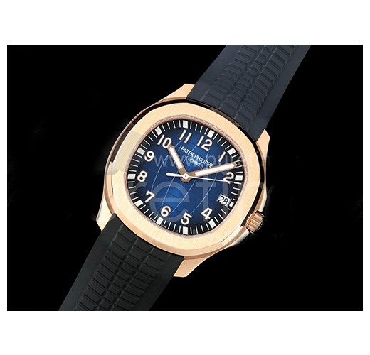 [홍콩명품시계.PATEK PHILIPPE] 파텍필립 아쿠아넛 5167 로즈골드 블루 다이얼