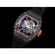 [홍콩명품시계.RICHARD MILLE] 리차드밀레 RM055 블랙 세라믹 스켈레톤 다이얼 블랙 스트랩