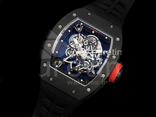 [홍콩명품시계.RICHARD MILLE] 리차드밀레 RM055 블랙 세라믹 스켈레톤 다이얼 블랙 스트랩