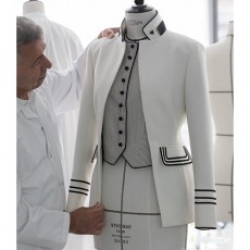 [홍콩명품,Christian Dior] 디올 25SS 로고 여성 정장 자켓 (화이트), BM23277, MC, 레플리카의류,미러급사이트