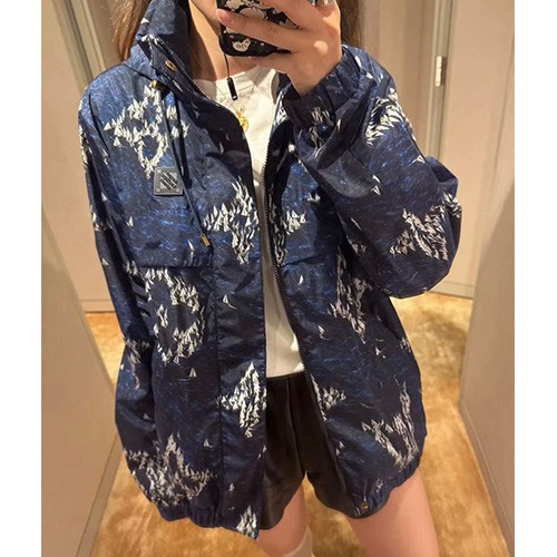 [홍콩명품.LOUIS VUITTON] 루이비통 25SS 로고 모노그램 후드 바람막이 자켓 1AHV29, BM23306, YS, 레플리카의류,미러급사이트