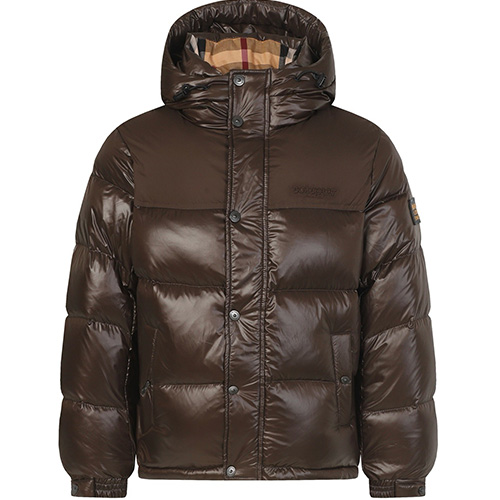 [홍콩명품.Burberry] 버버리 25SS 로고 자수 구스 다운 후드 패딩 자켓 (2컬러), BM23406, KK, 레플리카의류,미러급사이트