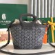 [홍콩명품,GOYARD] 고야드 25SS 로고 레더 가죽 토트백 핸드백 (다크그레이), BGM5341, MD, 홍콩명품가방,명품쇼핑몰,크로스백,핸드백,구매대행