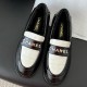 [홍콩명품.CHANEL] 샤넬 25SS 로고 여성 레더 가죽 구두 로퍼 (2컬러), SE5837, GHS, 명품스니커즈,운동화,구두,로퍼,하이탑,신발