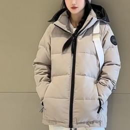 [홍콩명품.CANADA GOOSE] 캐나다구스 25SS 로고 후드 다운 패딩 자켓 (2컬러), BM23437, KB, 레플리카의류,미러급사이트