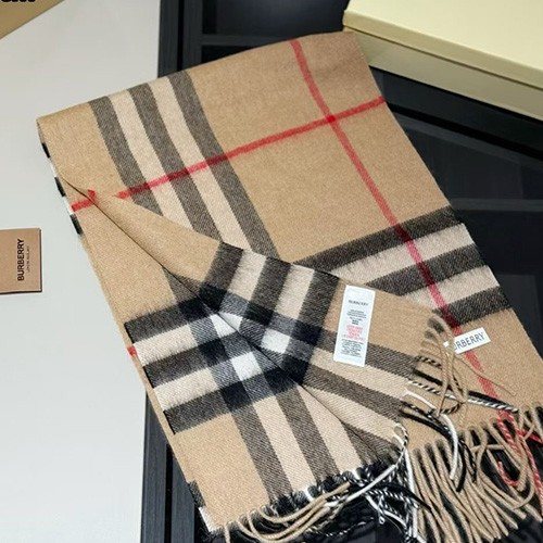 [홍콩명품.Burberry] 버버리 25SS 로고 체크패턴 리버서블 스카프 머플러 (카라멜), ET3181, 홍콩명품의류,구매대행,온라인명품