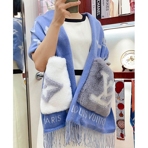 [홍콩명품.LOUIS VUITTON] 루이비통 25SS 로고 모노그램 Cold Reykjavik 190-46 스카프 머플러 (3컬러), ET3182, 홍콩명품의류,구매대행,온라인명품