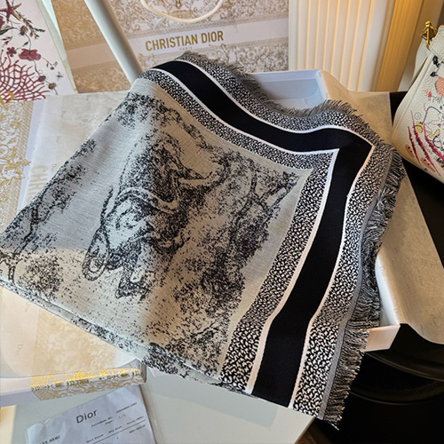 [홍콩명품,Christian Dior] 디올 25SS 로고 패턴 140-140 실크 스카프 머플러 (2컬러), ET3198, 홍콩명품의류,구매대행,온라인명품