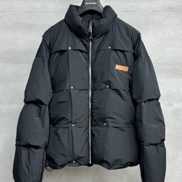 [홍콩명품.LOUIS VUITTON] 루이비통 25SS 로고 다운 패딩 자켓 (블랙), BM23507, G5, 레플리카의류,미러급사이트