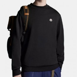 [홍콩명품.MONCLER] 몽클레어 25SS 로고 맨투맨 티셔츠 (블랙), BM23607, JL, 레플리카의류,미러급사이트