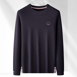 [홍콩명품.MONCLER] 몽클레어 25SS 로고 자수 긴팔 티셔츠 (5컬러), BM23621, HH, 레플리카의류,미러급사이트