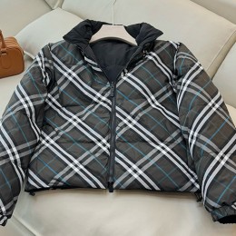 [홍콩명품.Burberry] 버버리 25SS 로고 여성 체크패턴 리버서블 구스다운 패딩 자켓 (2컬러), BM23750, KSM, 레플리카의류,미러급사이트