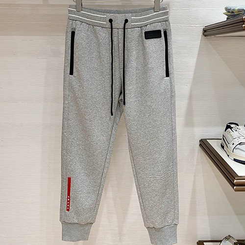 [홍콩명품,PRADA] 프라다 25SS 로고 기모 조거 팬츠 바지 (2컬러), BM23765, HH, 레플리카의류,미러급사이트