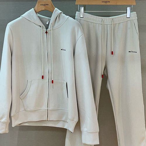 [홍콩명품, KITON] 키톤 25SS 로고 자수 후드 집업 자켓 + 조거 팬츠 바지 상하의 세트 (6컬러), BM23783, HH, 레플리카의류,미러급사이트