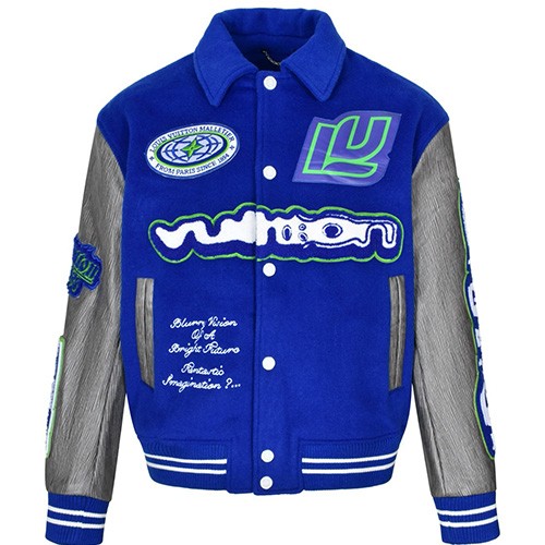 [홍콩명품.LOUIS VUITTON] 루이비통 25SS 로고 바시티 자켓 1ABZM5, BM23798, JU, 레플리카의류,미러급사이트