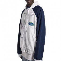 [홍콩명품.BALENCIAGA] 발렌시아가 25SS 로고 자수 후드 집업 자켓 (2컬러), BM23813, KK, 레플리카의류,미러급사이트